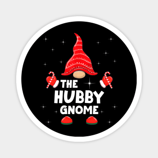 The Hubby Gnome Matching Family Christmas Pajama Magnet